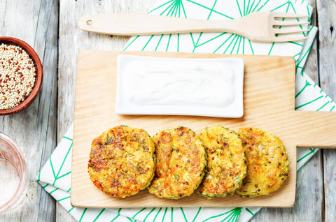 Quinoa-White Bean Veggie Burgers