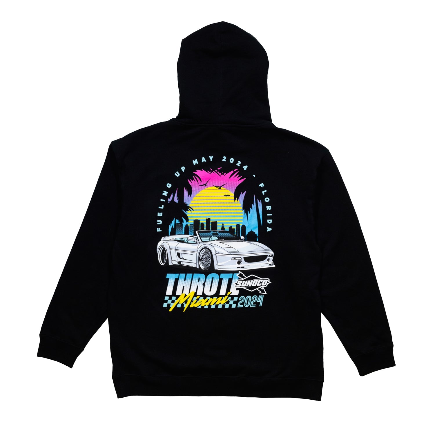 Image of throtl x Sunoco Miami F355 Pullover Hoodie