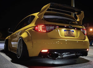 08 14 Subaru Wrx Sti Hatchback Wide Body Kit Mntrider Design