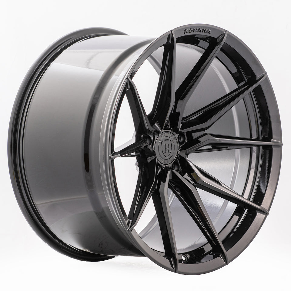 Rohana RFX13 Wheel, 20X10, 5-120, +38, Gloss Black - RFX1320105120GB38