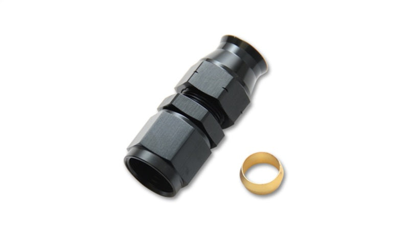 Vibrant -6AN Female to 3/8in Tube Adapter Fitting (w/ Brass - 16446