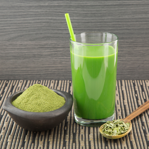 Moringa Leaf powder smoothie