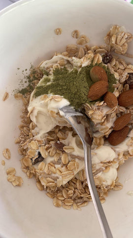 Muesli with Moringa Powder