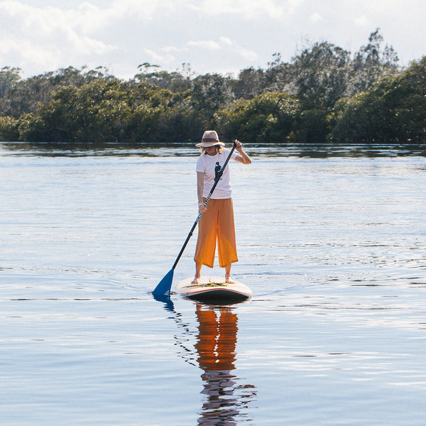 Stand up paddle boarding Myall River Tea Gardens