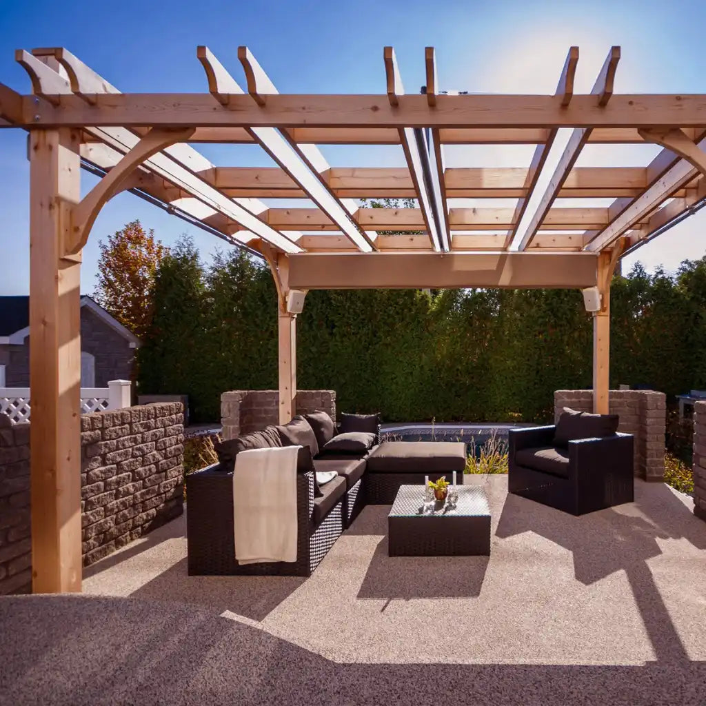 Outdoor Living Today 12x12 Pergola with Retractable Canopy - Image 4