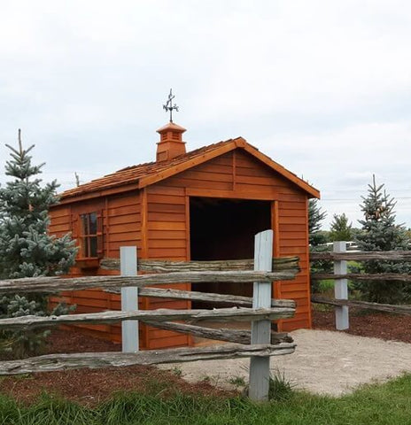 shed roof overhang length