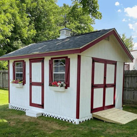 best way to cool a shed