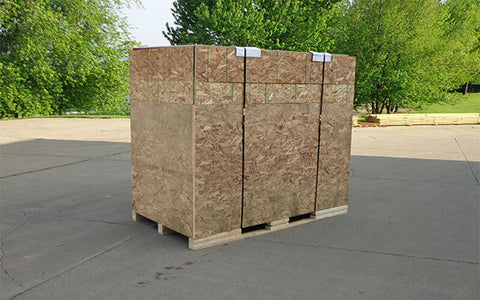 EZ-Fit Shed kit delivery package