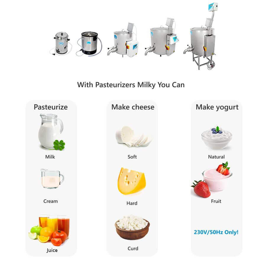 Pasteurizer Uses