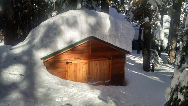 how to make a shed warm