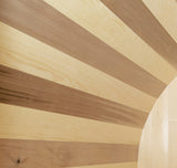 Dundalk - Canadian Timber Tranquility Outdoor Barrel Sauna - Hemlock and Cedar Material