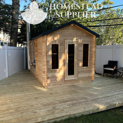 Dundalk - Canadian Timber Georgian Sauna - Build Step 6