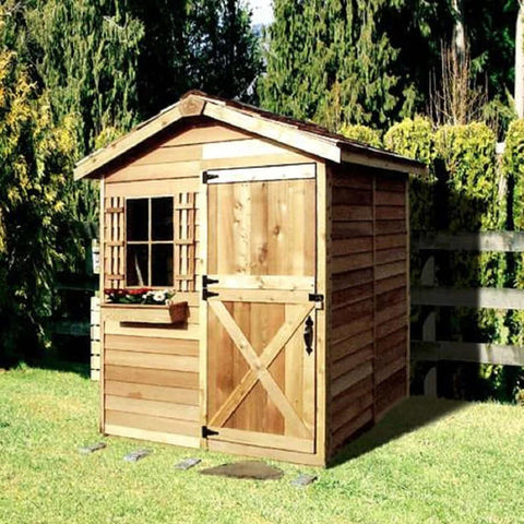 space saving bike shed