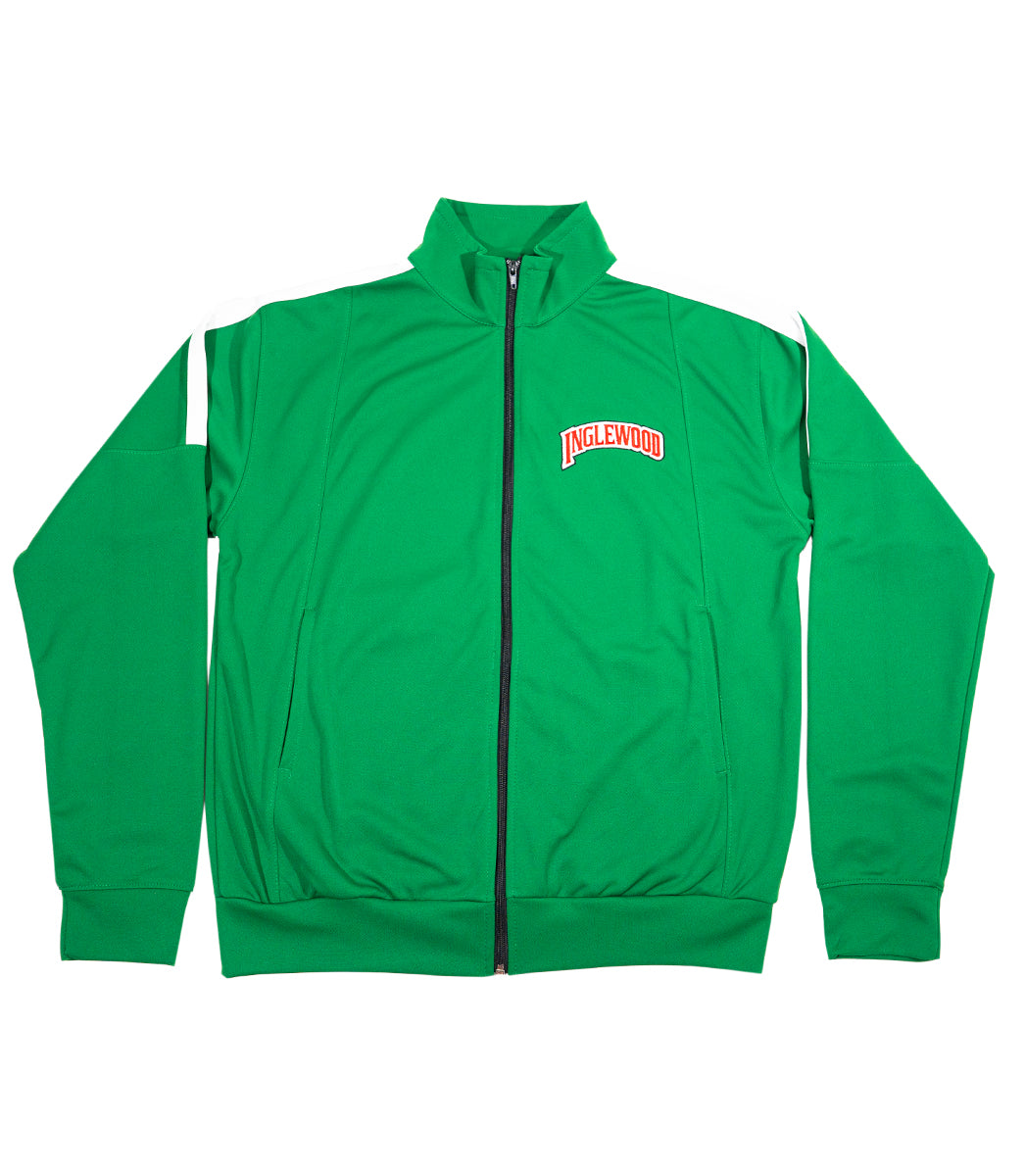 INGLEWOOD TRACK JACKET GREEN - INGLEWOOD CLOTHING LINE