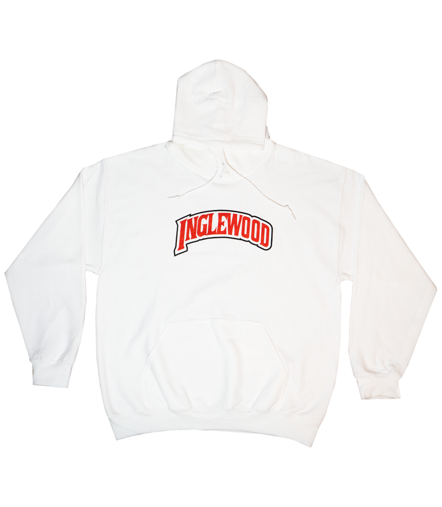 INGLEWOOD HOODIE WHITE - INGLEWOOD CLOTHING LINE