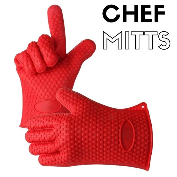 Chef Mitts™ - Heat Resistant Cooking Gloves - iTrend Gear