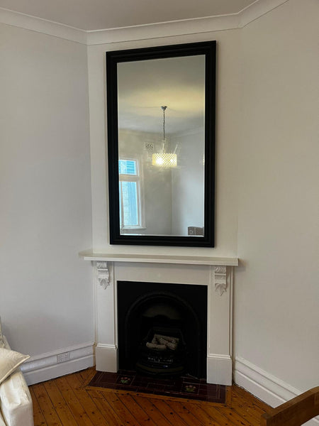 Fireplace large mirror