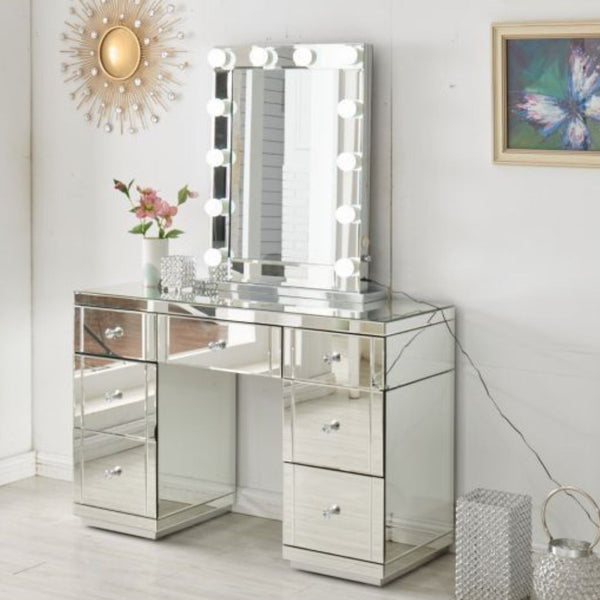 Bedroom mirrored furniture