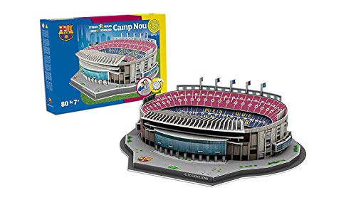 Kick Off Barcelona Camp NOU Stadium Standard | Nanostad 3D Puzzle (O | Touch of Fun