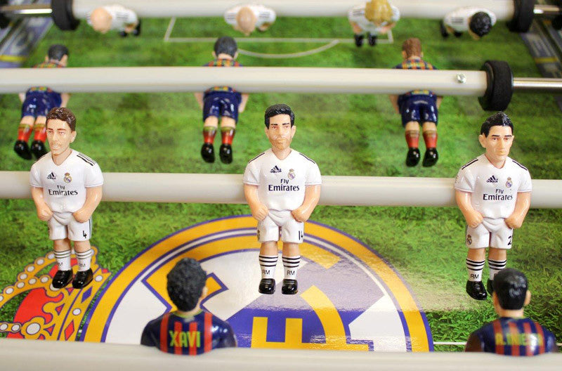 Real Madrid Mini Foosball Table A Touch Of Fun