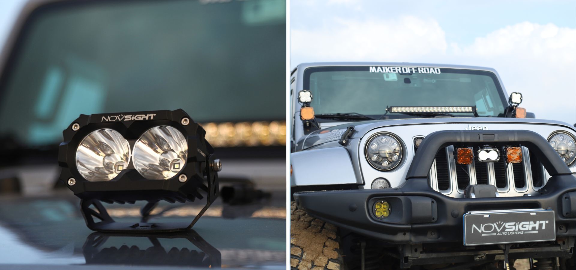 Scheinwerfer Zusatzscheinwerfer Offroad Light HID Stahl schwarz Ø