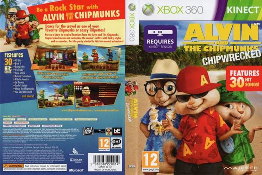 alvin and the chipmunks xbox 360