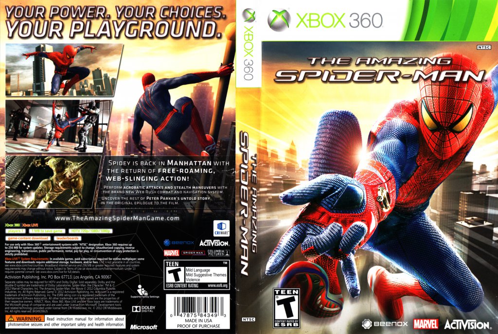 xbox spiderman game