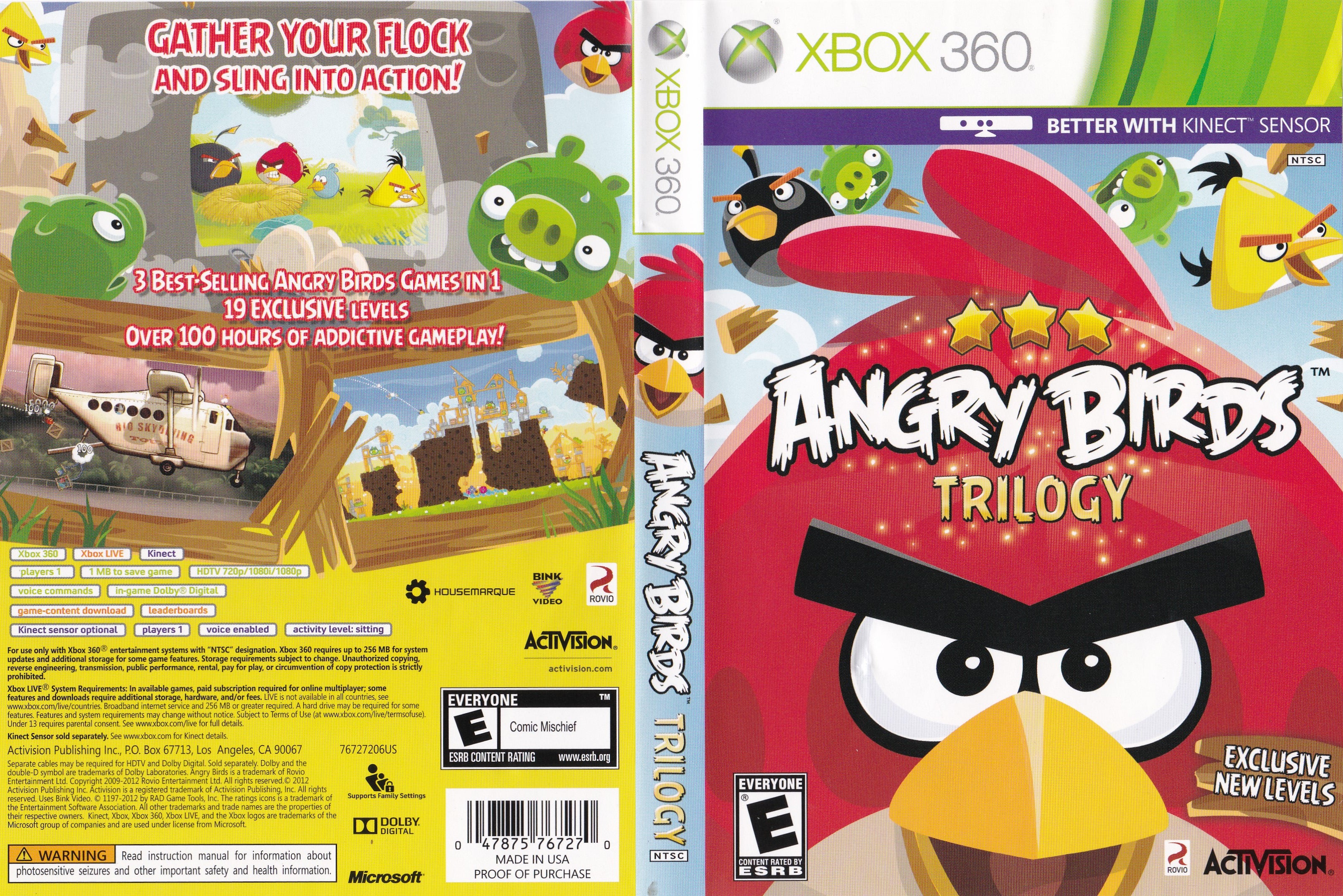 angry birds xbox 360