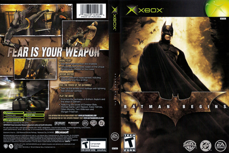 Batman Begins C Xbox | Clarkade