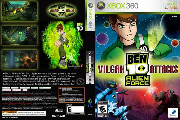 ben 10 vilgax attacks xbox 360 walkthrough