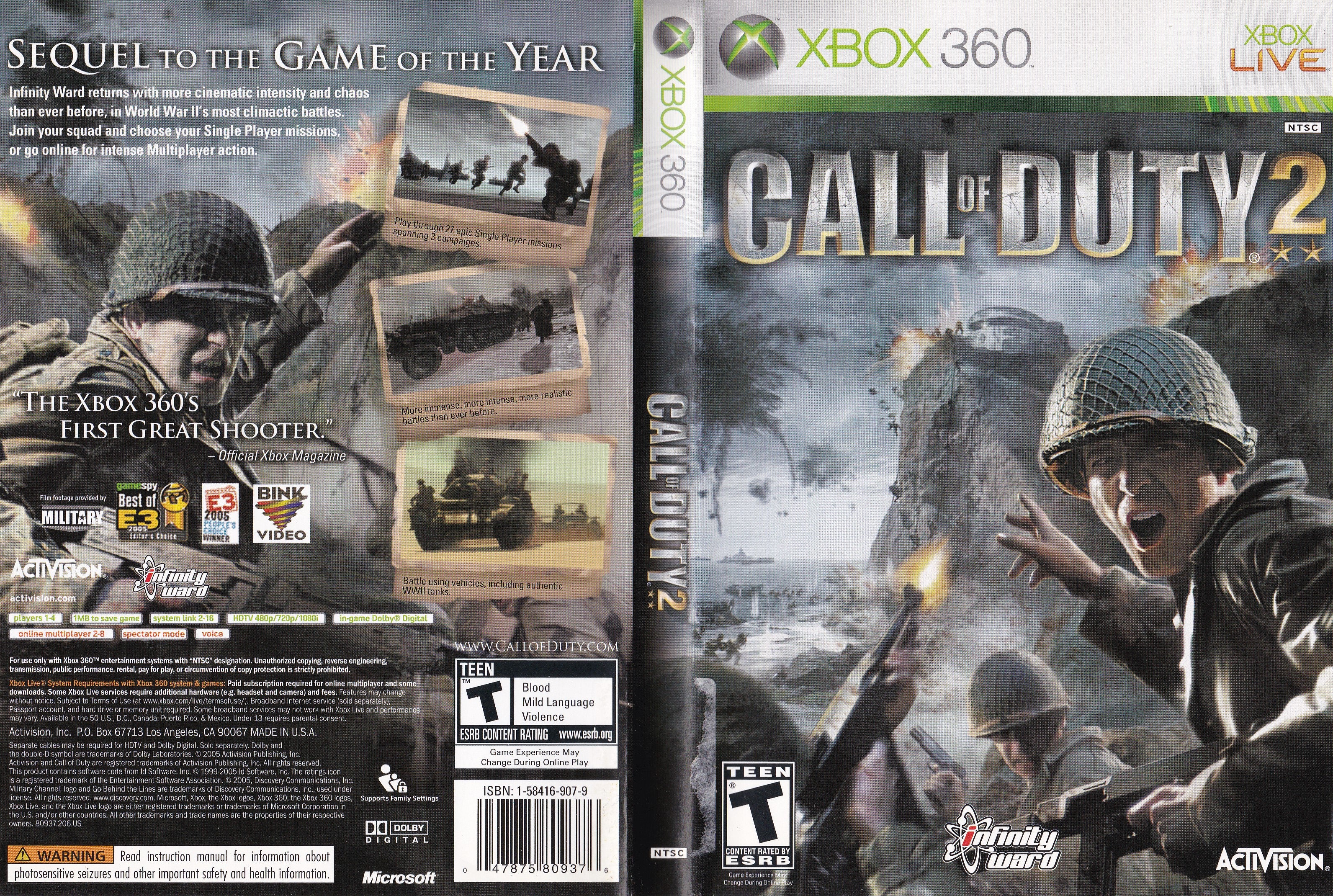 call of duty 2 xbox one