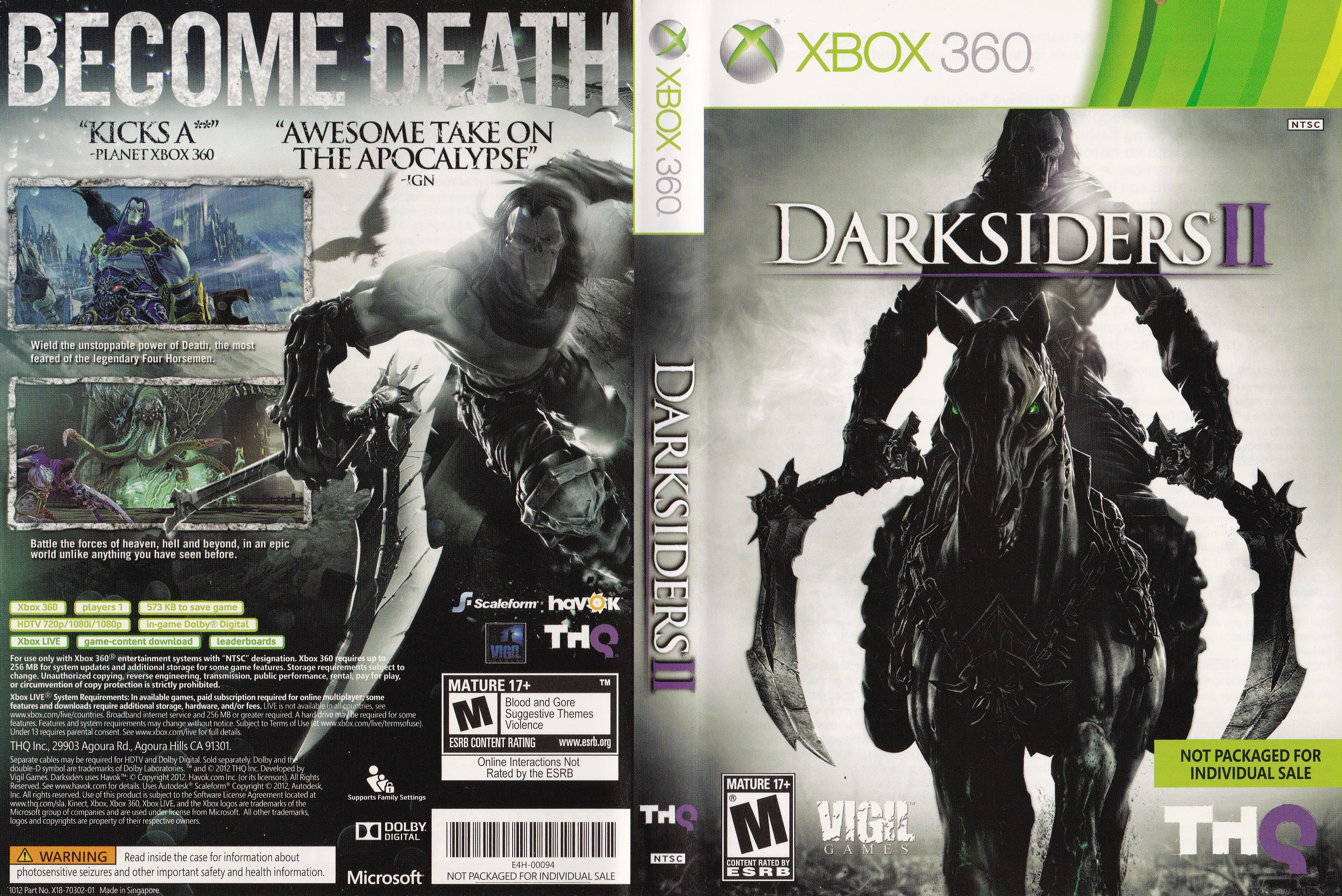 Darksiders II Xbox 360 | Clarkade