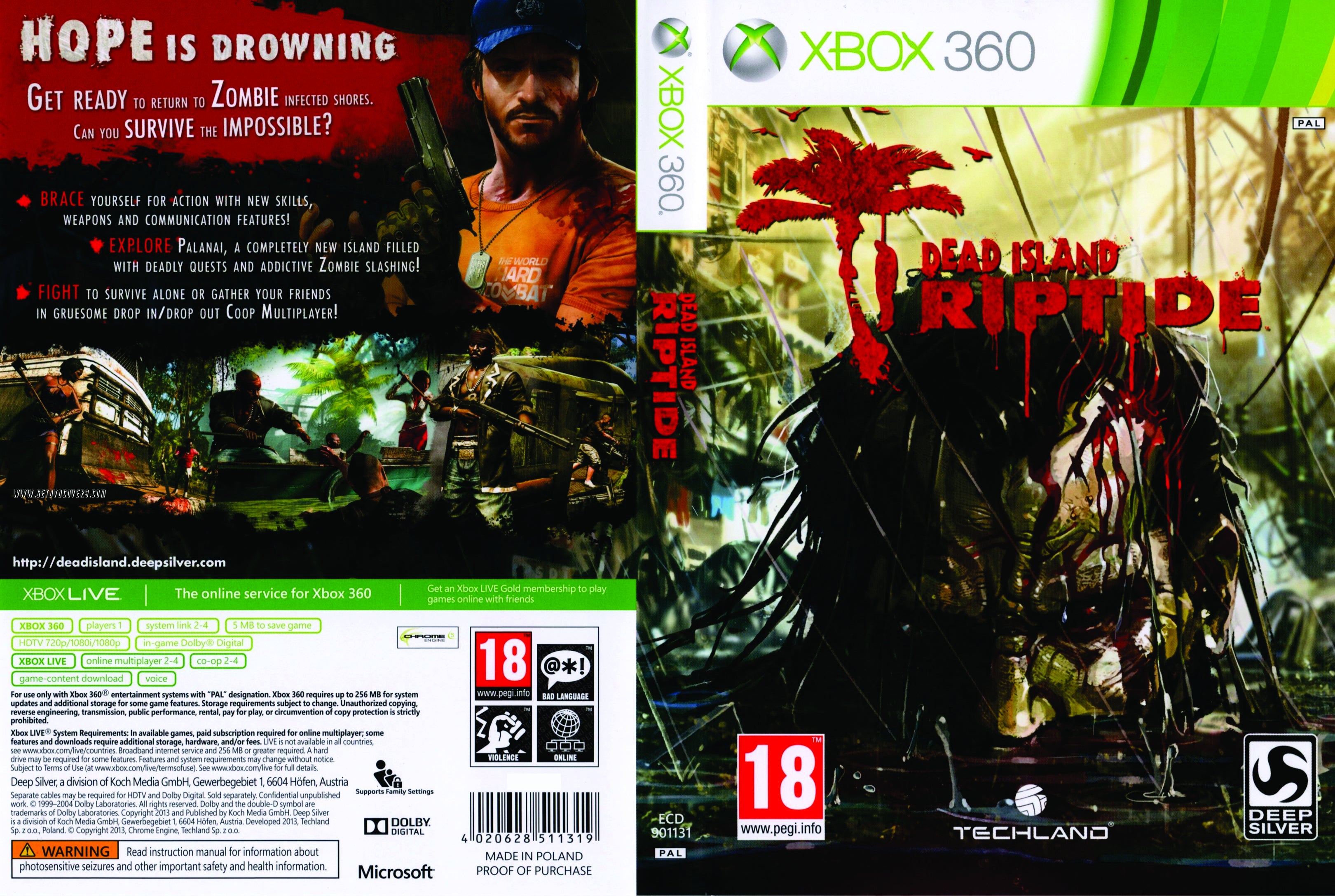 xbox one scary games dead island 2