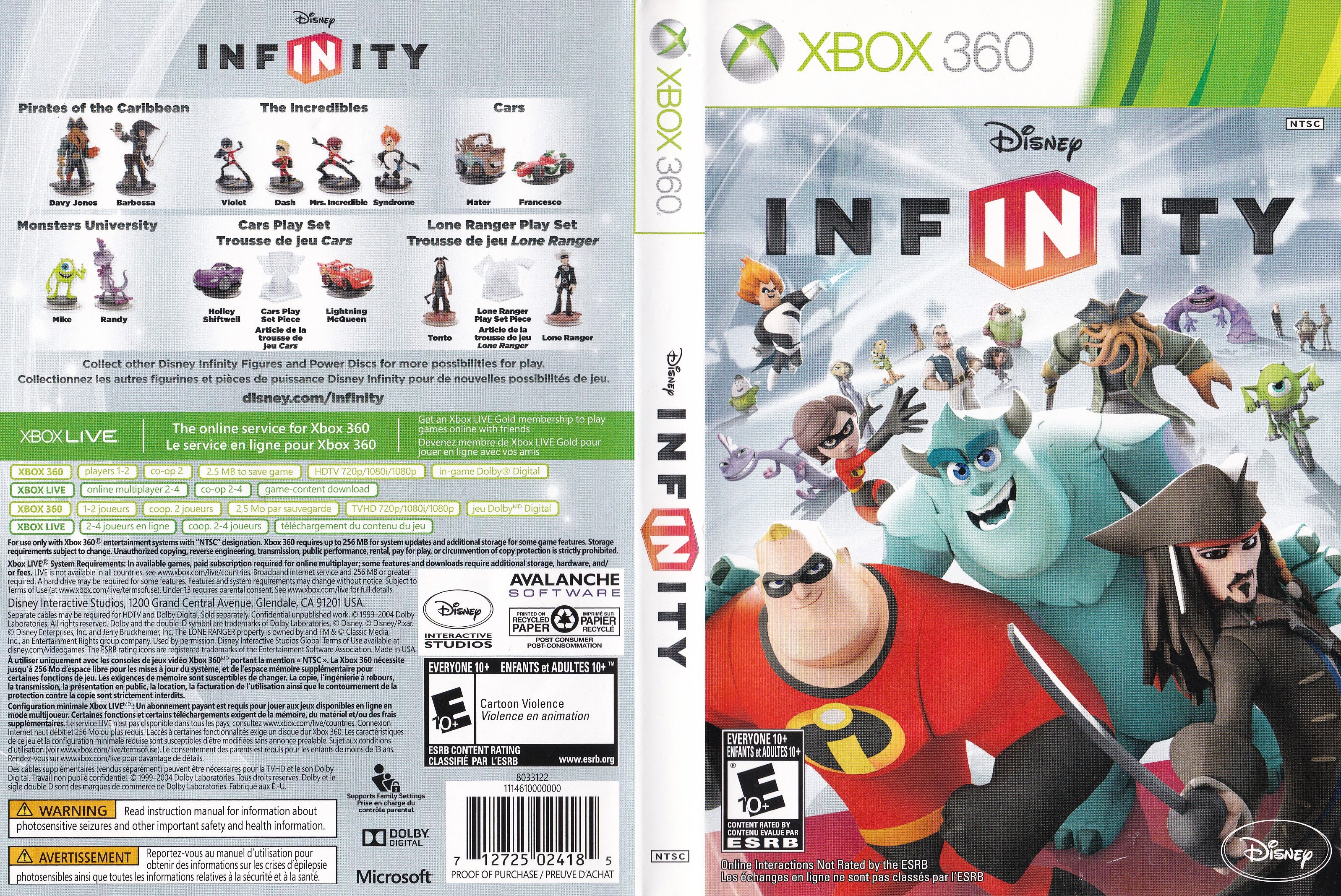 disney infinity xbox 360