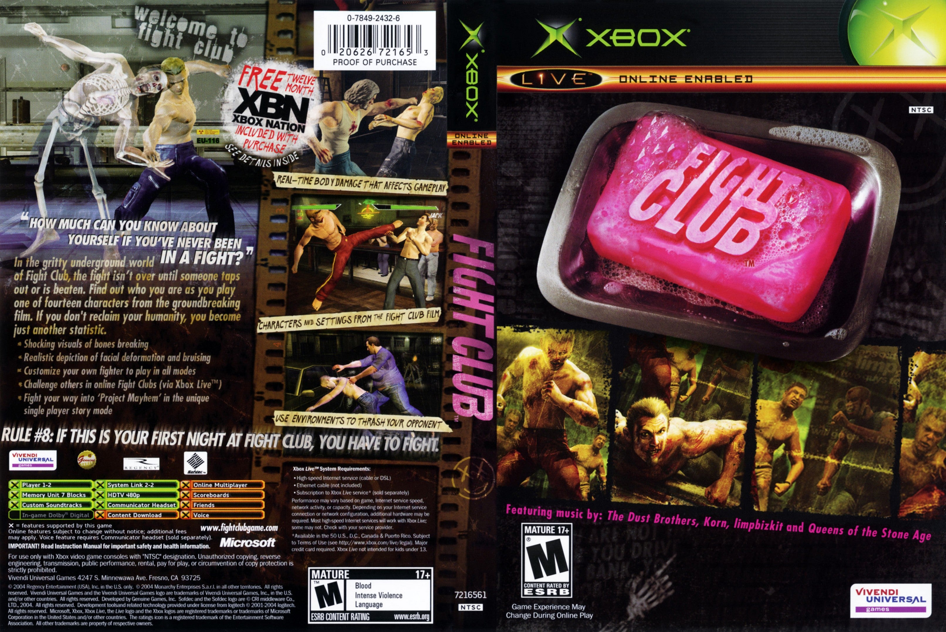 Fight Club C Xbox | Clarkade