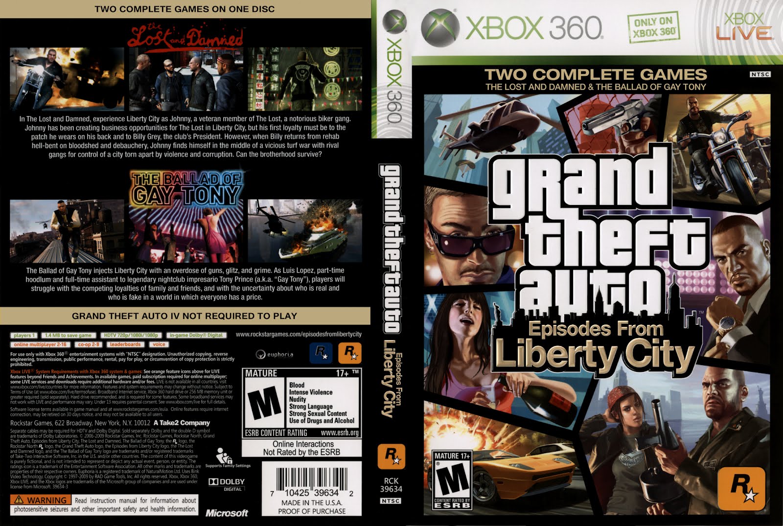 gta episodes from liberty city xbox