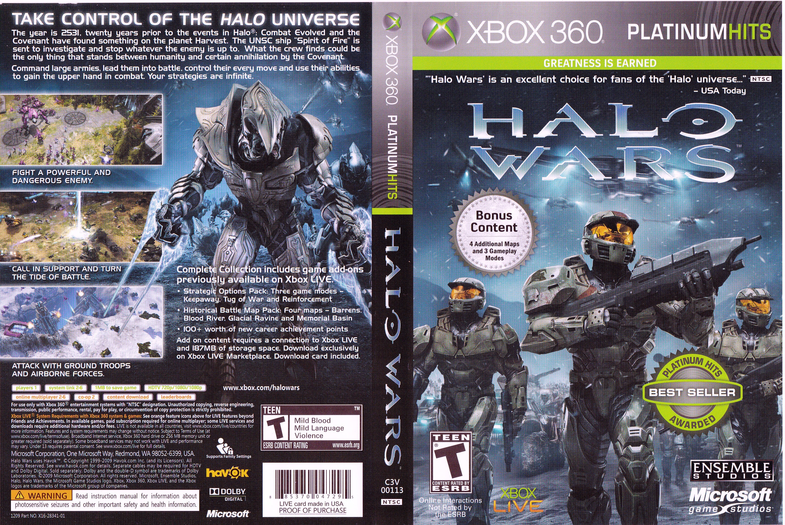 Halo Wars Xbox 360 | Clarkade