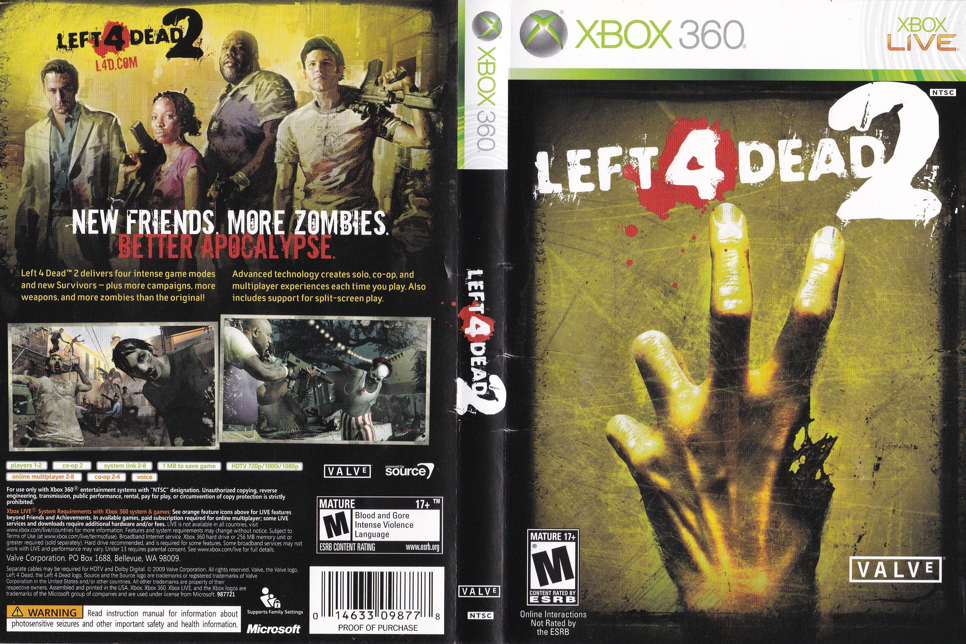 Игра 360 зомби. Left 4 Dead 2 Xbox 360. Left 4 Dead 2 Xbox 360 на 2. Left 4 на Xbox 360. Left 4 Dead Xbox 360.