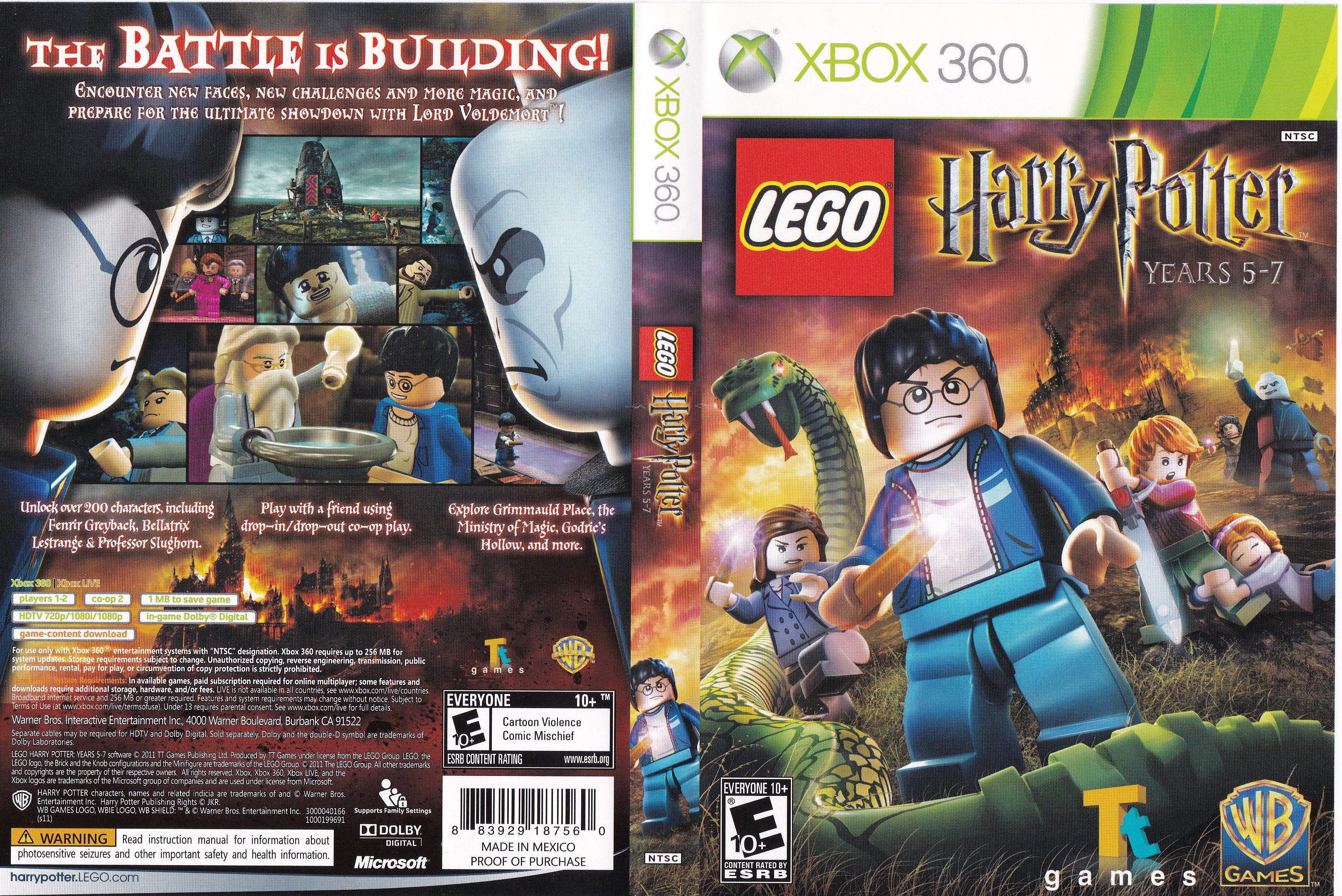harry potter games for xbox 360