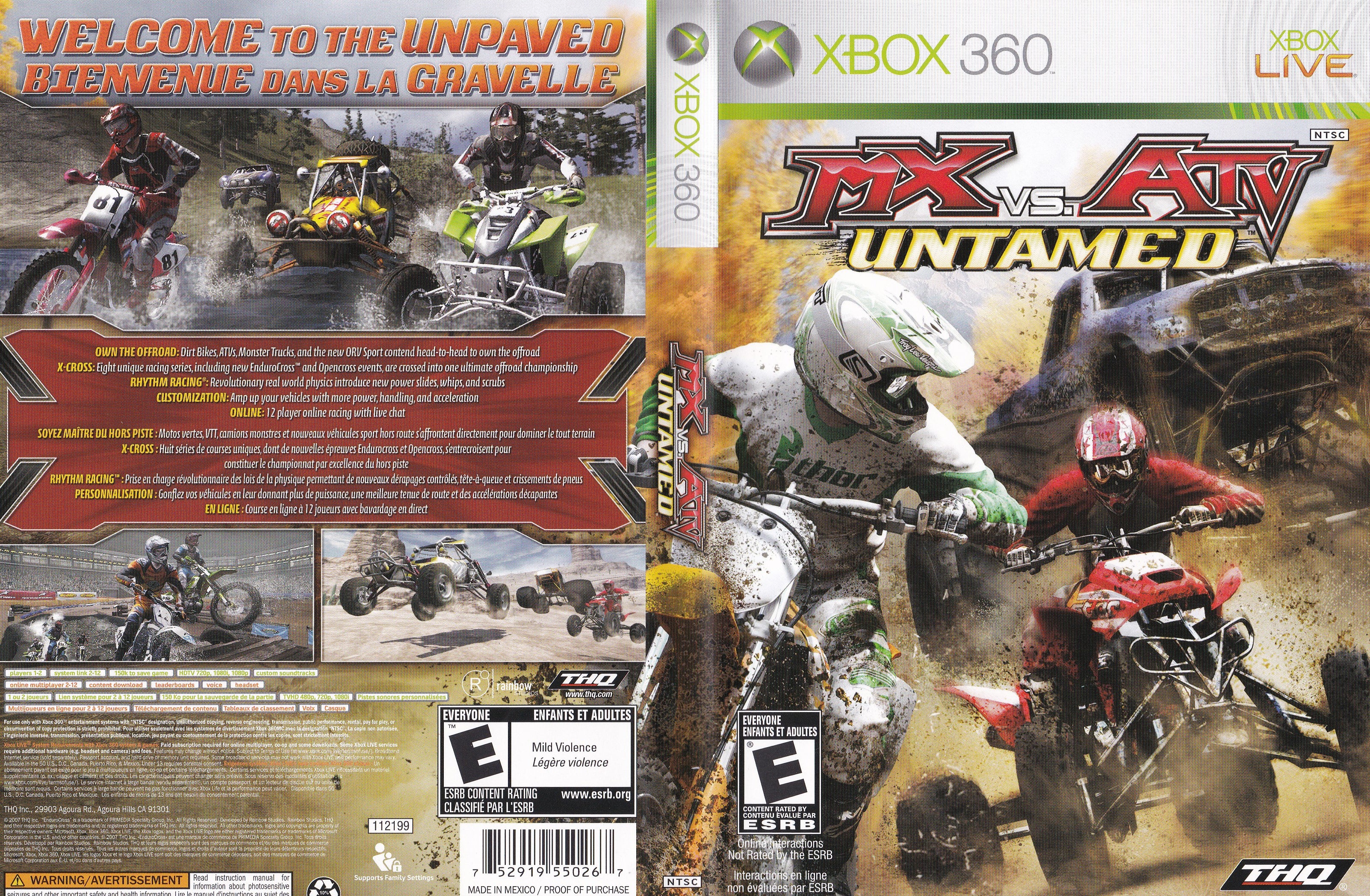 mx vs atv unleashed xbox 360 cheats