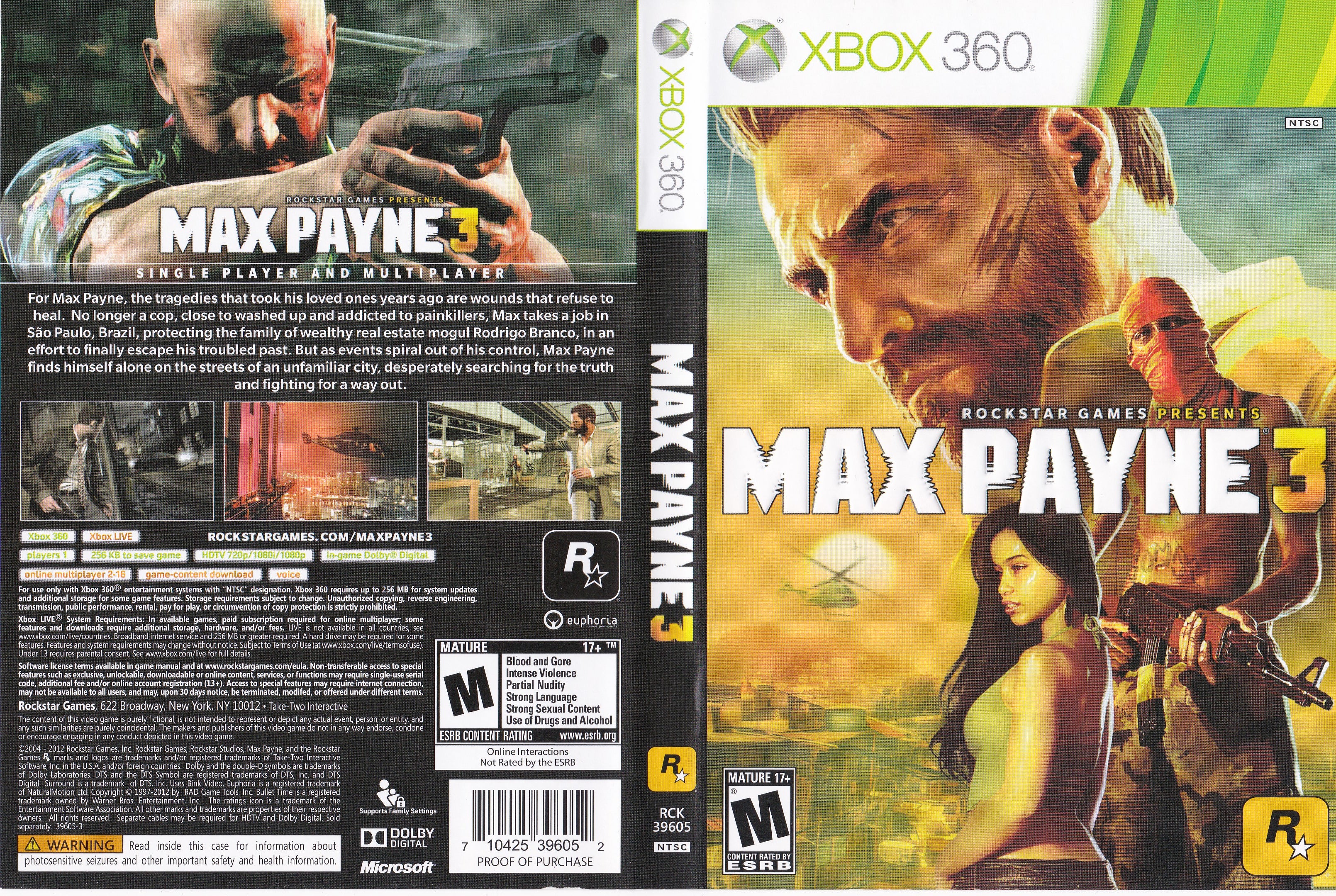 max payne 3 xbox store