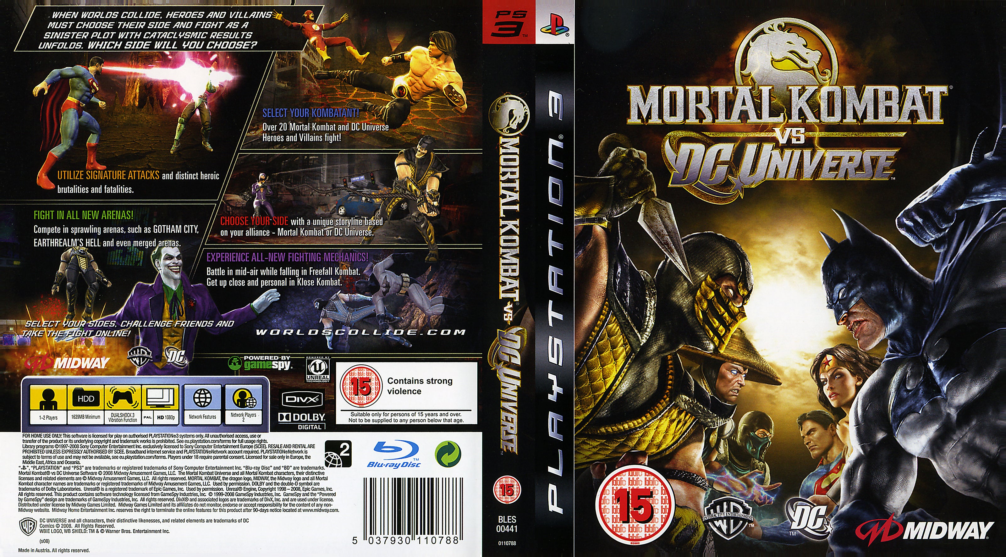Мортал комбат сони плейстейшен 3. Mortal Kombat vs DC Universe 2008 Xbox 360. Mortal Kombat (ps3). Игровой диск Mortal Kombat vs DC Universe 2. Mortal Kombat vs DC Universe ps3.
