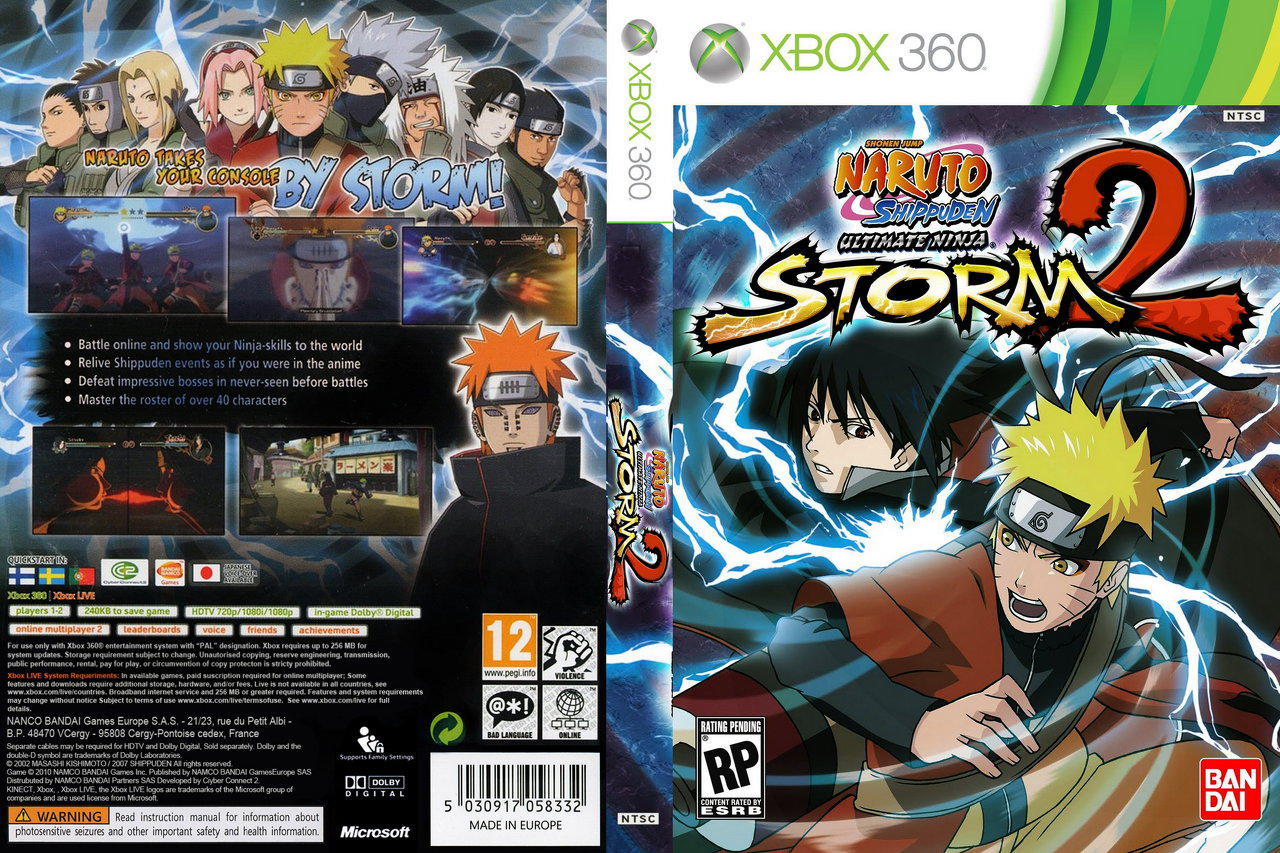 Maxim Potrivit Sticker Xbox Naruto Ultimate Ninja Storm Justan Net