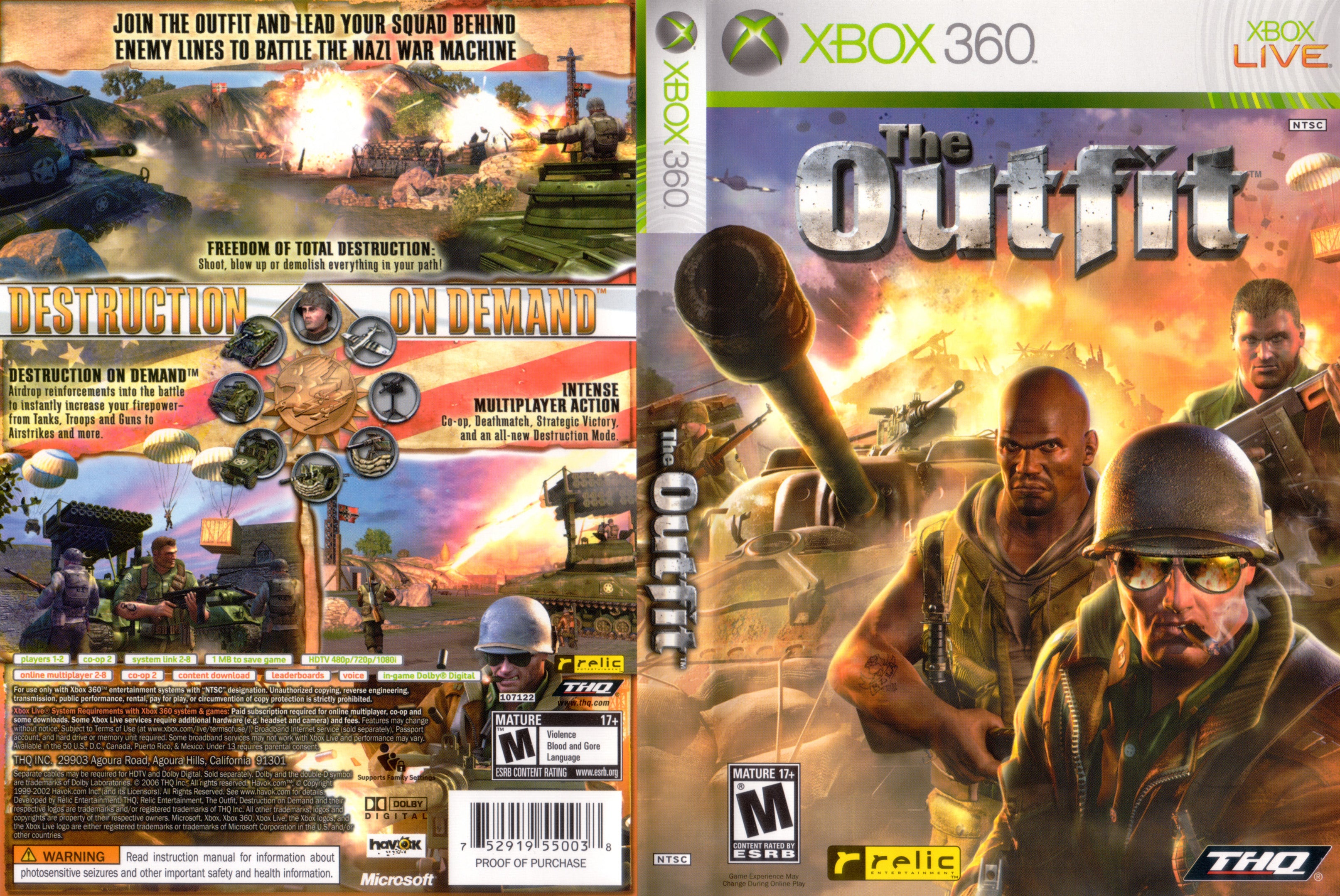 The Outfit Xbox 360 | Clarkade