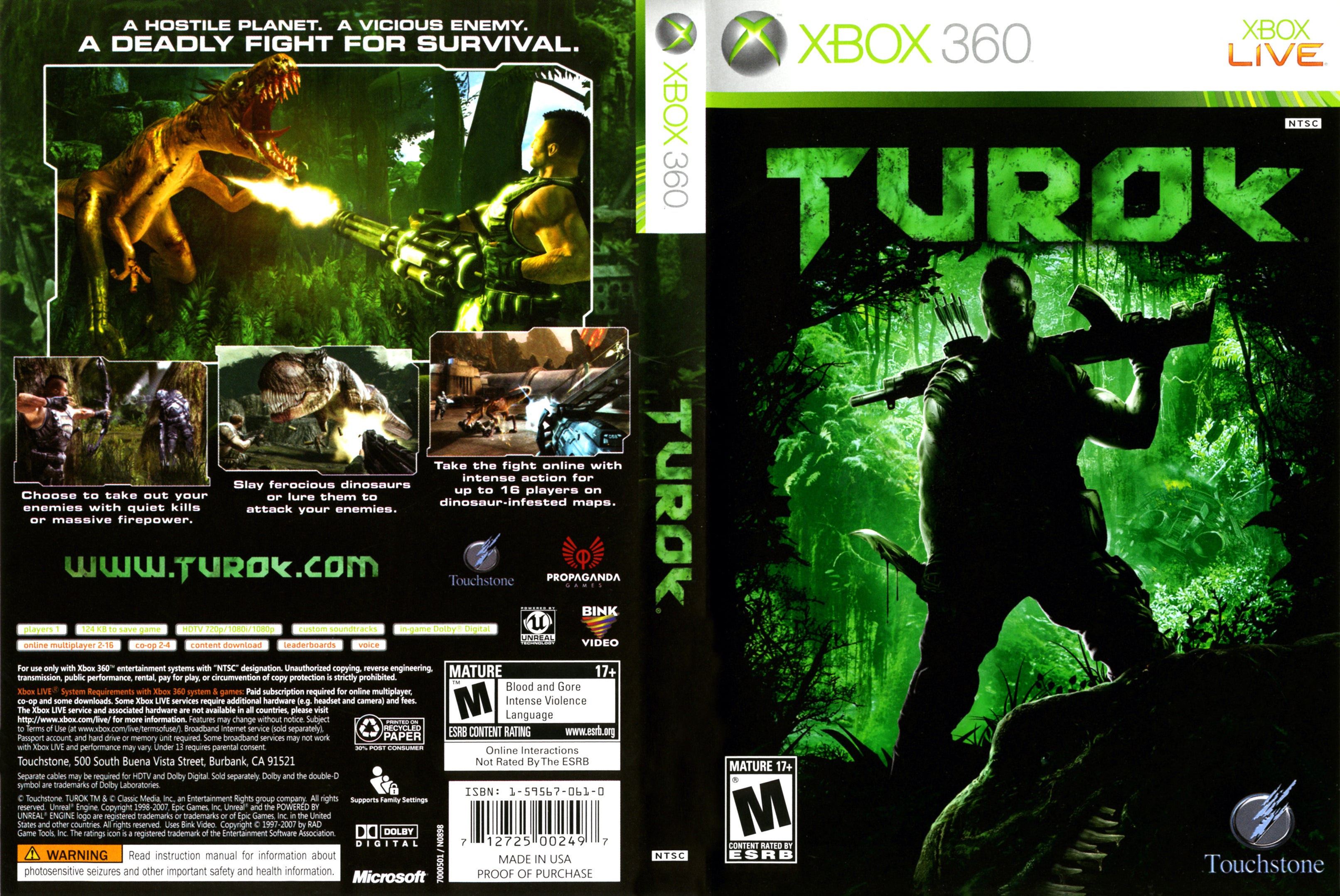 Turok Xbox 360 | Clarkade