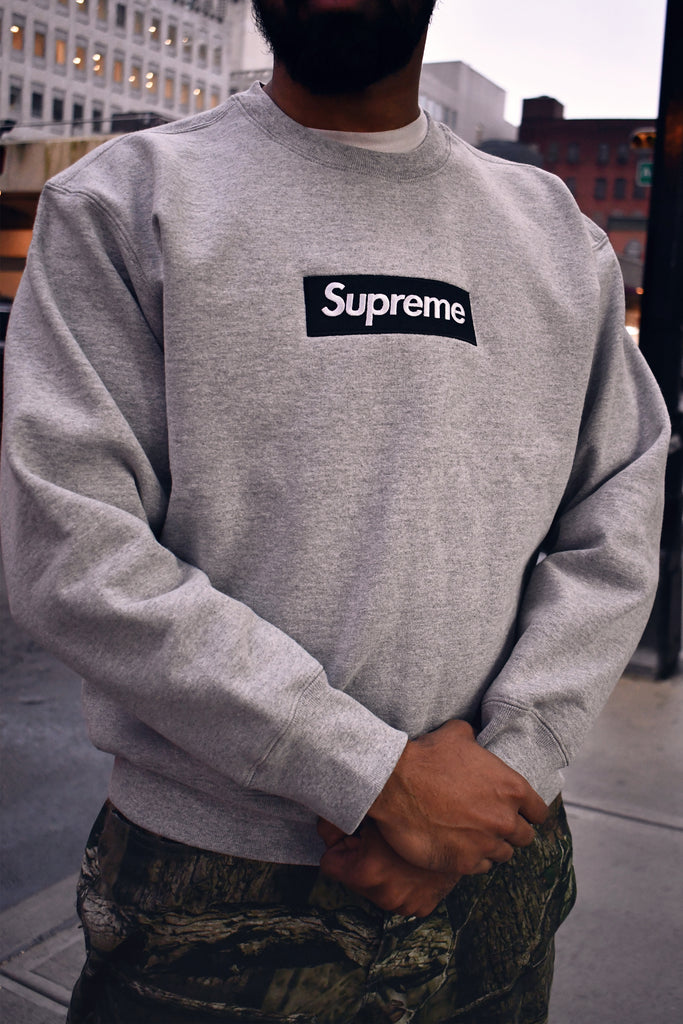 Supreme True Religion Zip Up Hooded Sweatshirt Light Grey (FW21