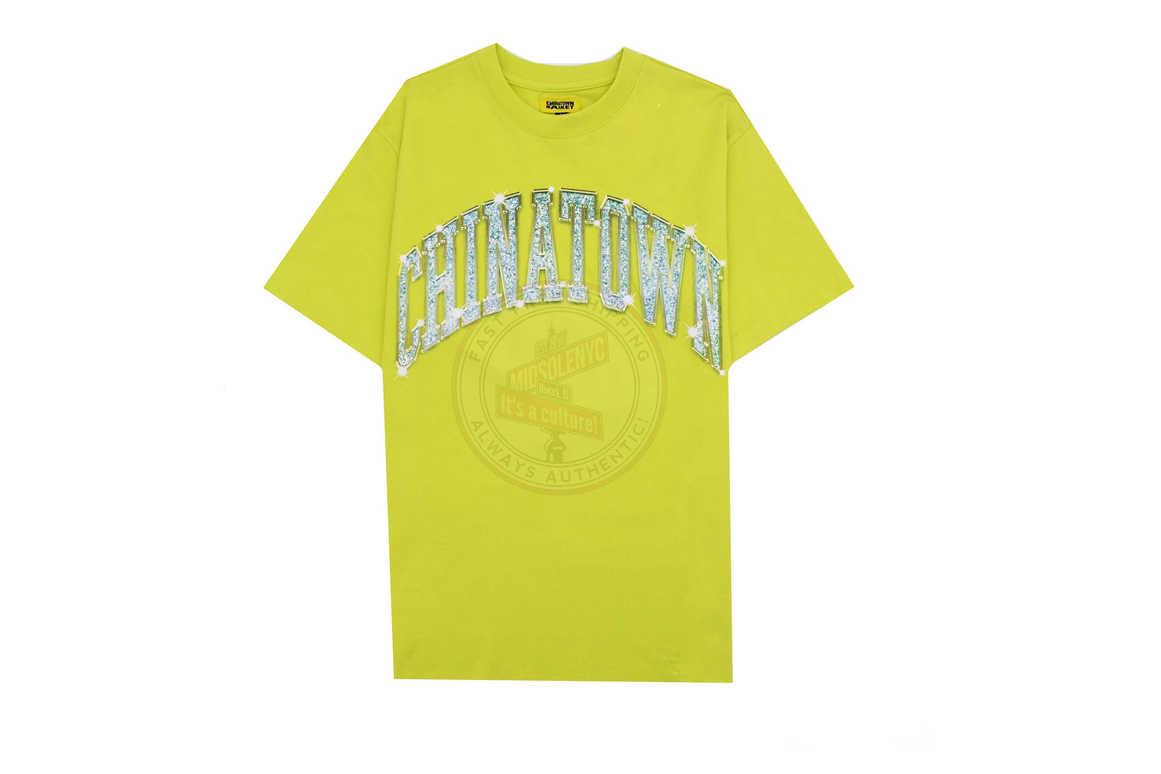 Chinatown Market Bling Arc T Shirt Yellow Midsole