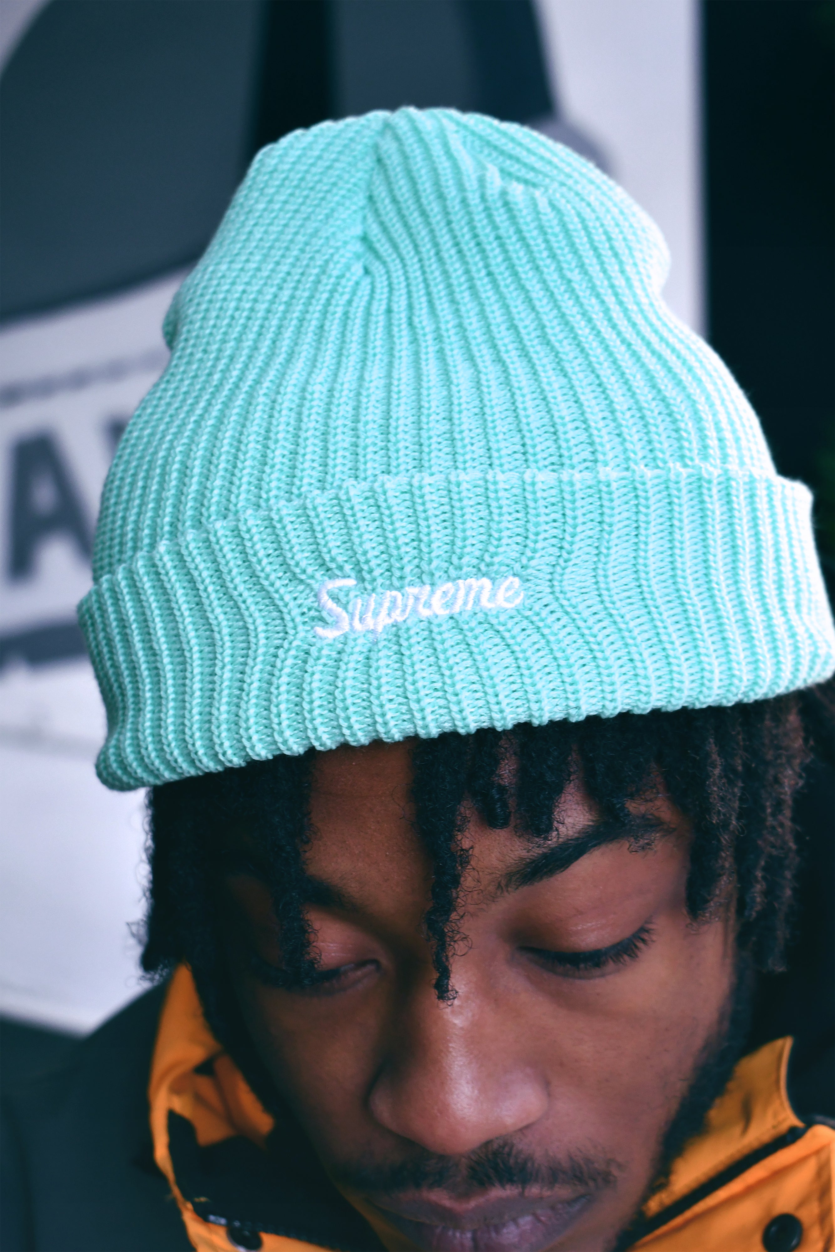 Supreme Loose Gauge Beanie Mint FREE-