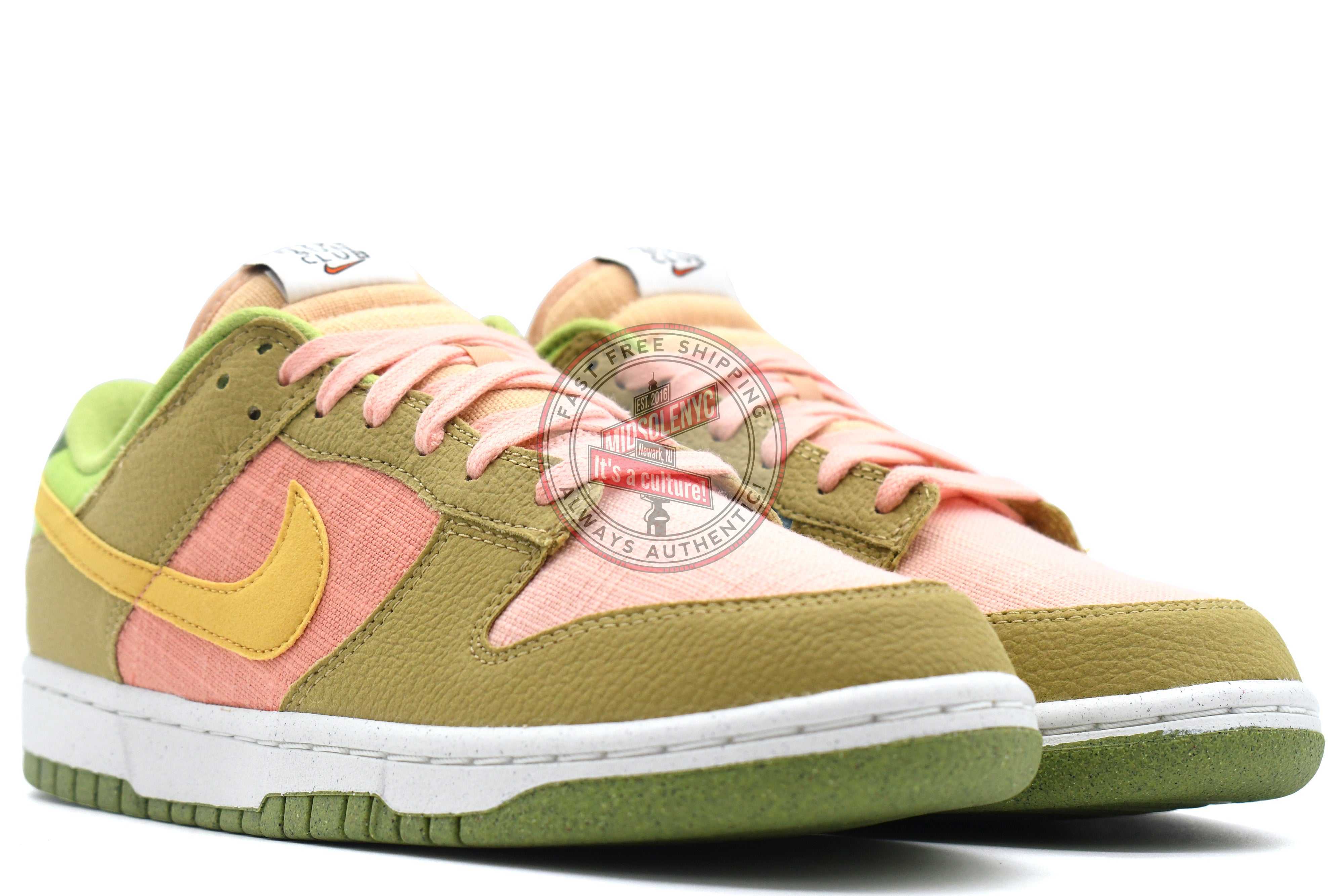 nike dunk low next nature sun club