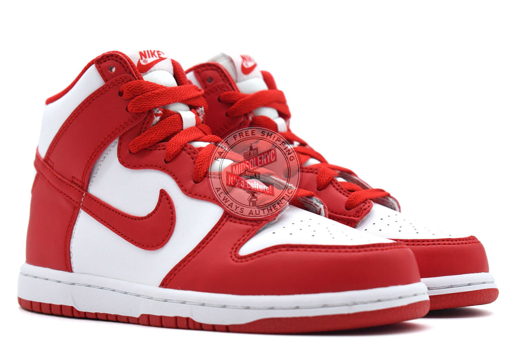 Nike Dunk High Championship White Red (GS) Nike Dunk High